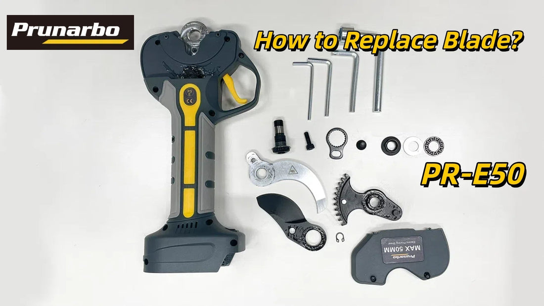 How to Replace Blade PR E50-50MM Electric Pruner