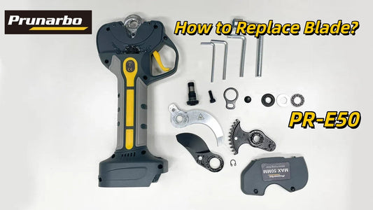 How to Replace Blade PR E50-50MM Electric Pruner